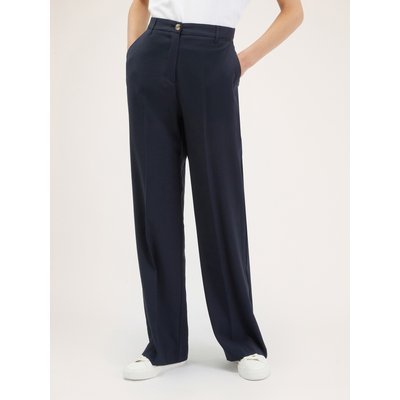 Pantalon large fluide en tissu mélangé de viscose MOTIVI