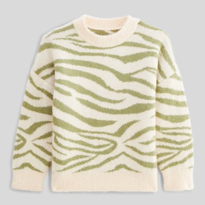 Pull motif zèbre MONOPRIX