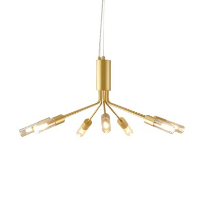 Lustre doré style art déco – MAZZOLI KOSILUM