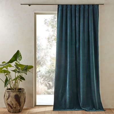 Cortina de terciopelo stone washed, Nyodhi AM.PM