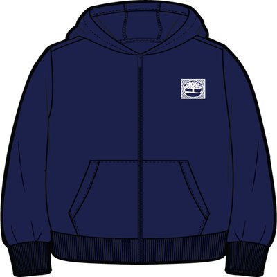 Cardigan à capuche en molleton TIMBERLAND