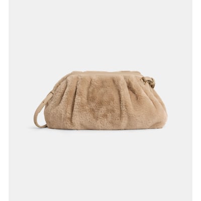 Sac à main anna fur  léopard GALERIES LAFAYETTE