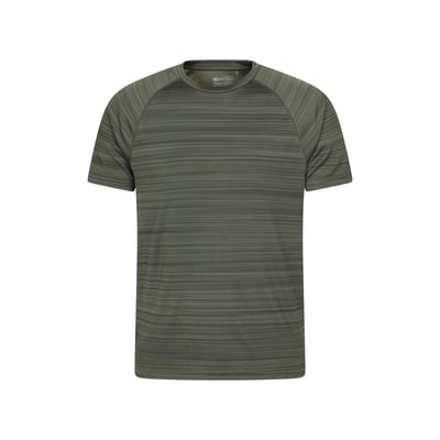 T-shirt manches courtes motif/style à rayures MOUNTAIN WAREHOUSE