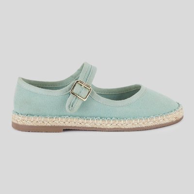 Sandale en toile de coton MONOPRIX