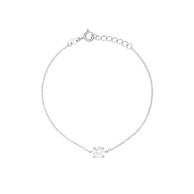 Bracelet en argent 925 et oxyde de zirconium CLEOR