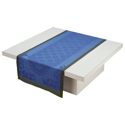 Chemin de table en Lin, JARDIN D'ORIENT LE JACQUARD FRANCAIS
