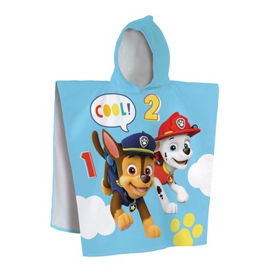 Cape De Bain Imprimée 100% Coton, Sunshine PAT PATROUILLE