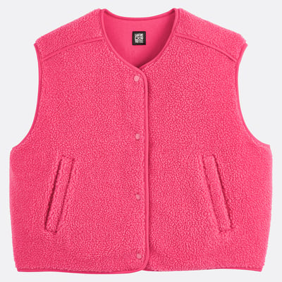 Кардиган оверсайз из шерпы, без рукавов LA REDOUTE COLLECTIONS