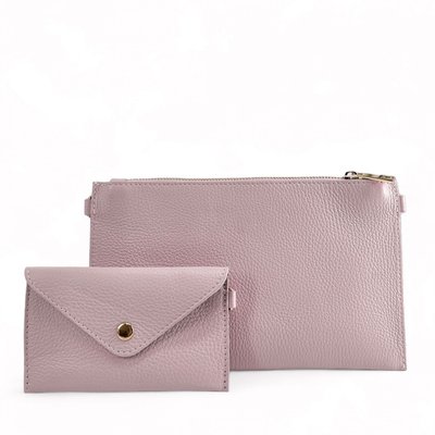 Sac pochette en cuir grainé TWICE OH MY BAG