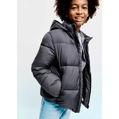 Anorak matelassé à capuche MANGO KIDS
