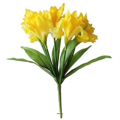 Bouquet d'Iris facticeS 7 fleur ARTIFICIELLES
