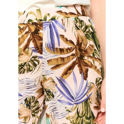 Pantalon avec imprimé tropical LOLALIZA