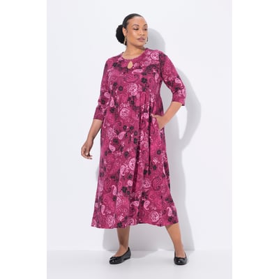 Robe maxi motif cachemire ULLA POPKEN