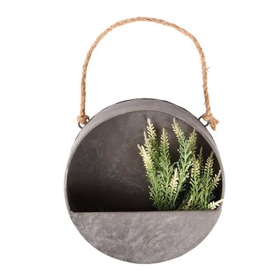 Jardinière murale Zinc 20 cm ESSCHERT DESIGN