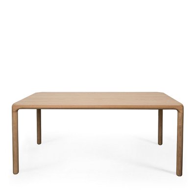 Table à manger 10 personnes aux bords arrondis en bois - STORM ZUIVER