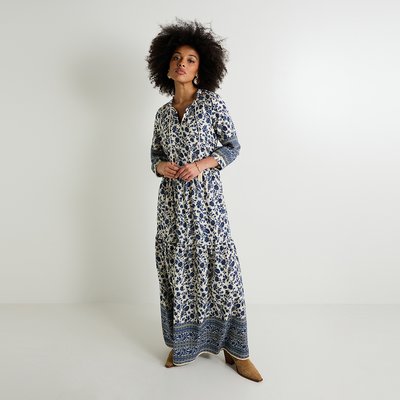 Robe longue imprimée GRAIN DE MALICE