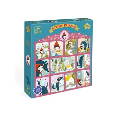 Puzzle Le Petit Chaperon rouge - 35 pcs DJECO