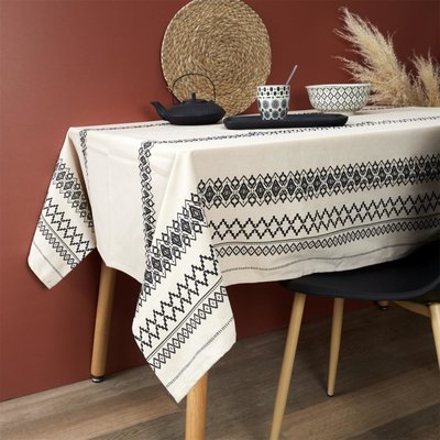 Nappe 140x250 imprimée Ethnique DECORATIE