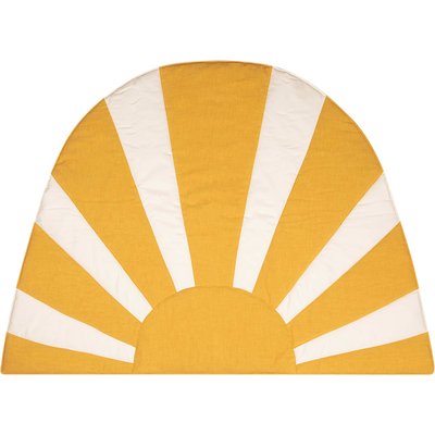 Tapis enfant en lin rond, Follow the Sun RECOLLECTION