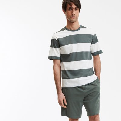 Pyjashort en jersey, haut rayé LA REDOUTE COLLECTIONS