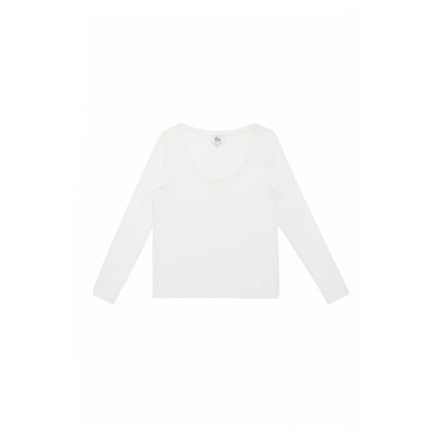 T-shirt scollo rotondo maniche lunghe LA PETITE ETOILE