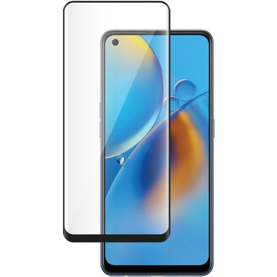 Protège écran Oppo A76 A96 Lite Verre trempé noir BIG BEN CONNECTED
