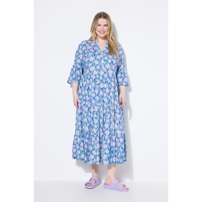 Robe maxi à volants, imprimé à fleurs STUDIO UNTOLD