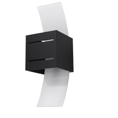 Applique Aluminium Noir G9 1 Loreto EDEN