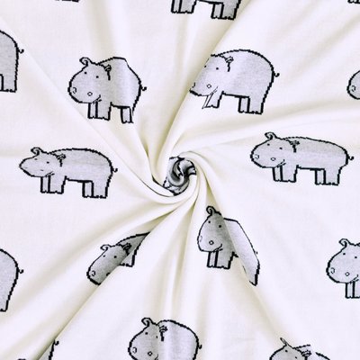 Couverture plaid en coton bio TRICOT SEVIRA KIDS