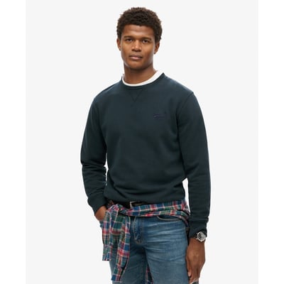 Sweatshirt Essential Logo Col Rond SUPERDRY