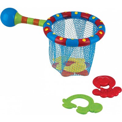 Jouet de bain, petit panier + 4 anneaux NUBY