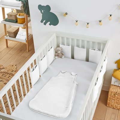 Kumla Cotton Muslin Cot Bed Bumper LA REDOUTE INTERIEURS
