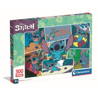 300 pièces super - stitch CLEMENTONI