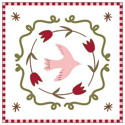 Lot de 20 serviettes papier colombe OPJET