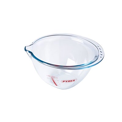 Saladier Expert Bowl 4,2L avec graduation extérieure PYREX