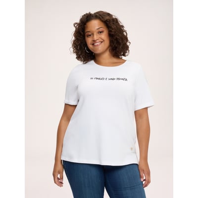 T-shirt avec inscription funny FIORELLA RUBINO