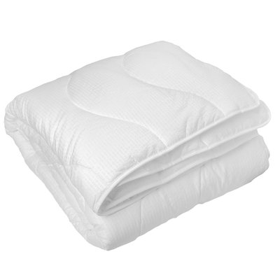 Couette hiver avec microduvet aspect gaufré 450 gr TOISON D OR
