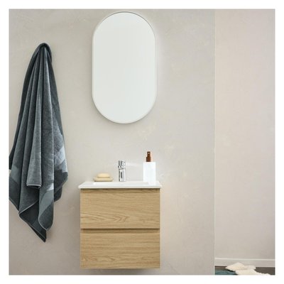 Ensemble meuble simple vasque 45 cm + robinet SORRENTO MOB IN