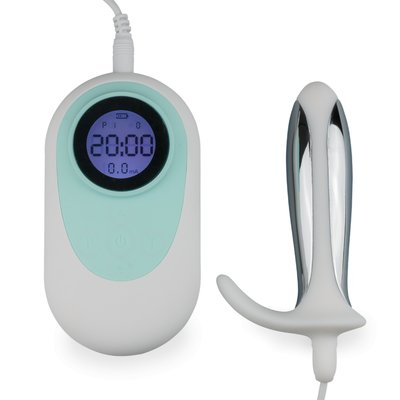 Plug gode anal de luxe vibrations et électrostimulation Shocky LOVE AND VIBES