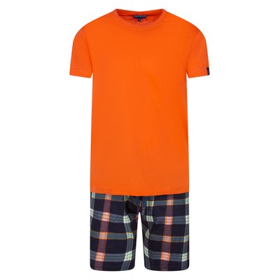Pyjama court coton tartan ARTHUR