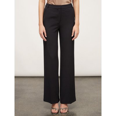 Pantalon fluide noir crepe La Redoute