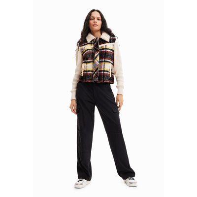 Desigual - Veste "trucker" mouton DESIGUAL