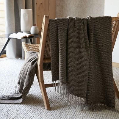 Plaid en Laine  MARCEAU MONTELEONE LE LINGE