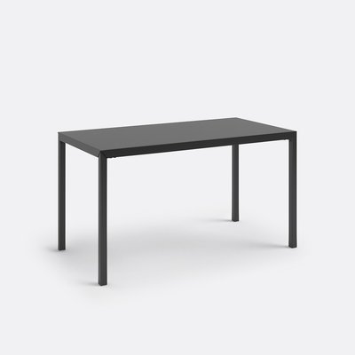 Zwarte stalen eettafel, 4 personen Hiba LA REDOUTE INTERIEURS