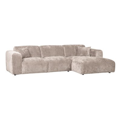 Canapé d'angle en velours L280 - CLOUD WOOOD