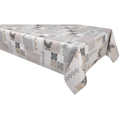 Nappe en toile cirée rectangulaire Baco TOILINUX