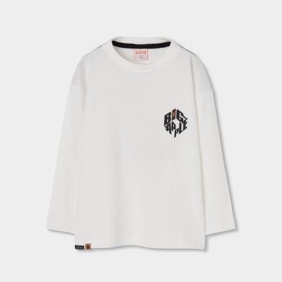 T-shirt garçon en maille imprimé Big Apple BOBOLI