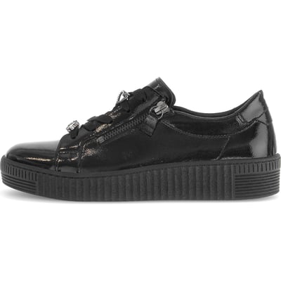 Baskets en cuir à talon compensé GABOR