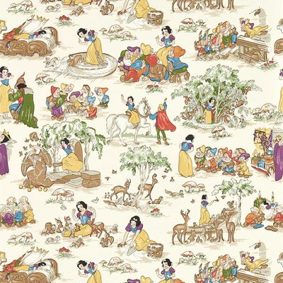 Snow White Whipped Cream Wallpaper SANDERSON X DISNEY