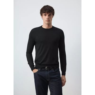 Pull 100 % laine maille fine MANGO MAN